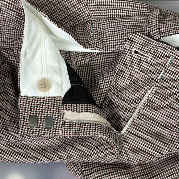 Aritzia Babaton Atelier Walker Houndstooth Ankle Pants - Picture 12 of 12